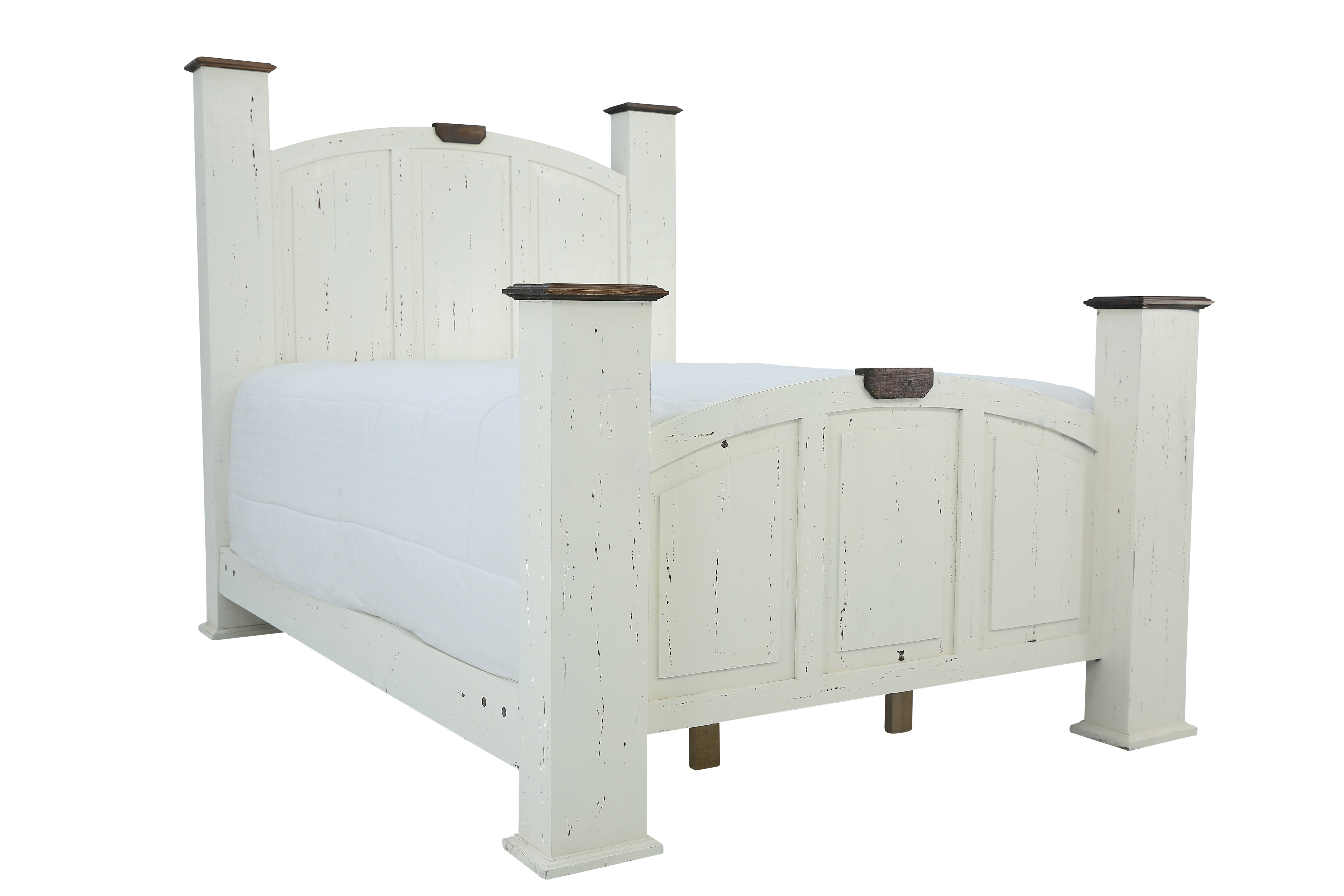 Mansion Aged King Bed - White - Additional View 2