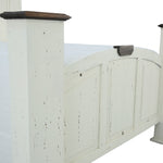 Mansion Aged King Bed - White - Additional View 3
