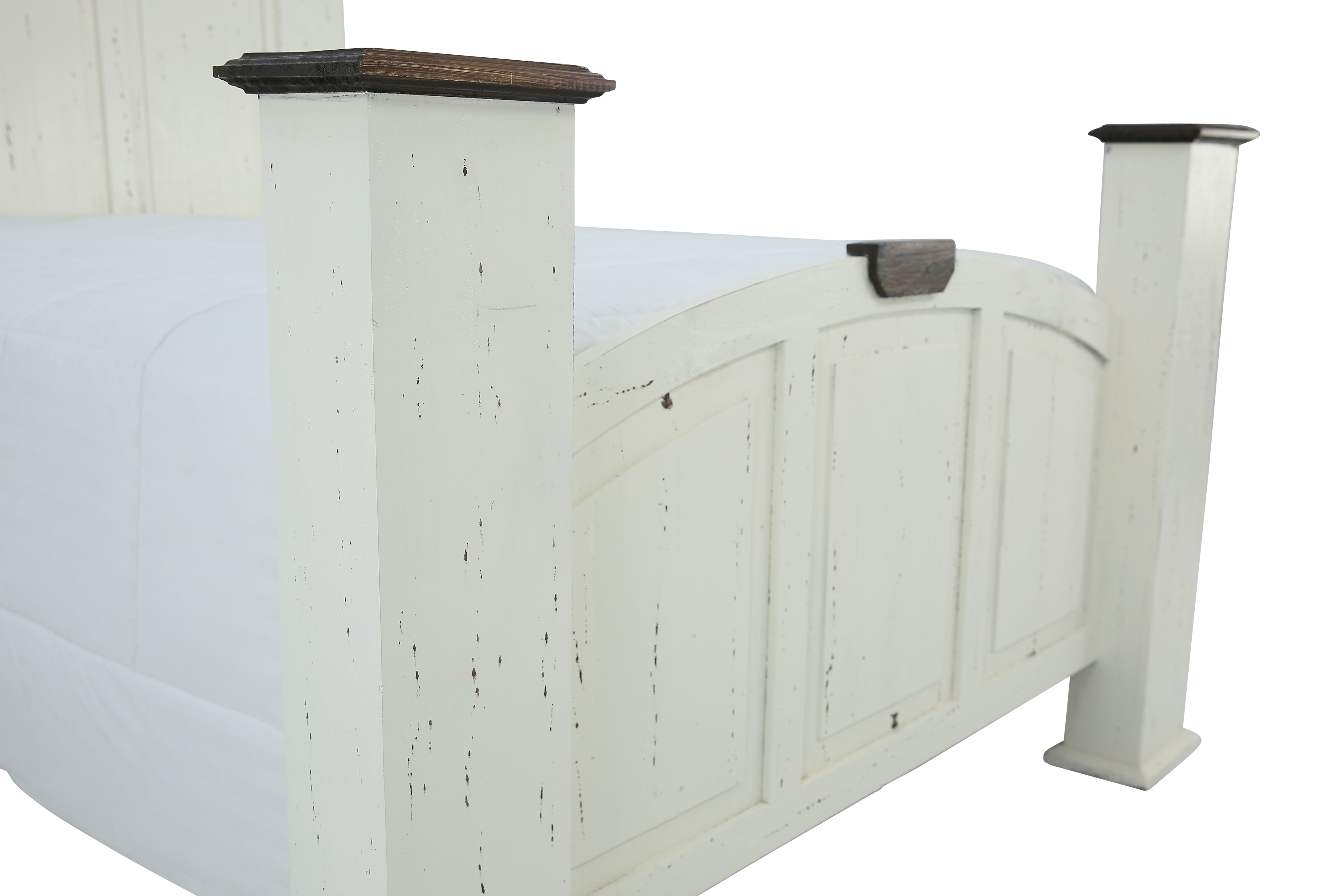 Mansion Aged King Bed - White - Additional View 4