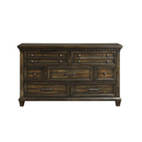 Elements International - Mccoy Dresser - Charcoal - Dark Brown|Dark Gray Wood - Dresser & Mirror - Additional View 1