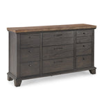 Steve Silver Furniture - Bear Creek Dresser - Brown - Dark Brown Wood - Dresser & Mirror