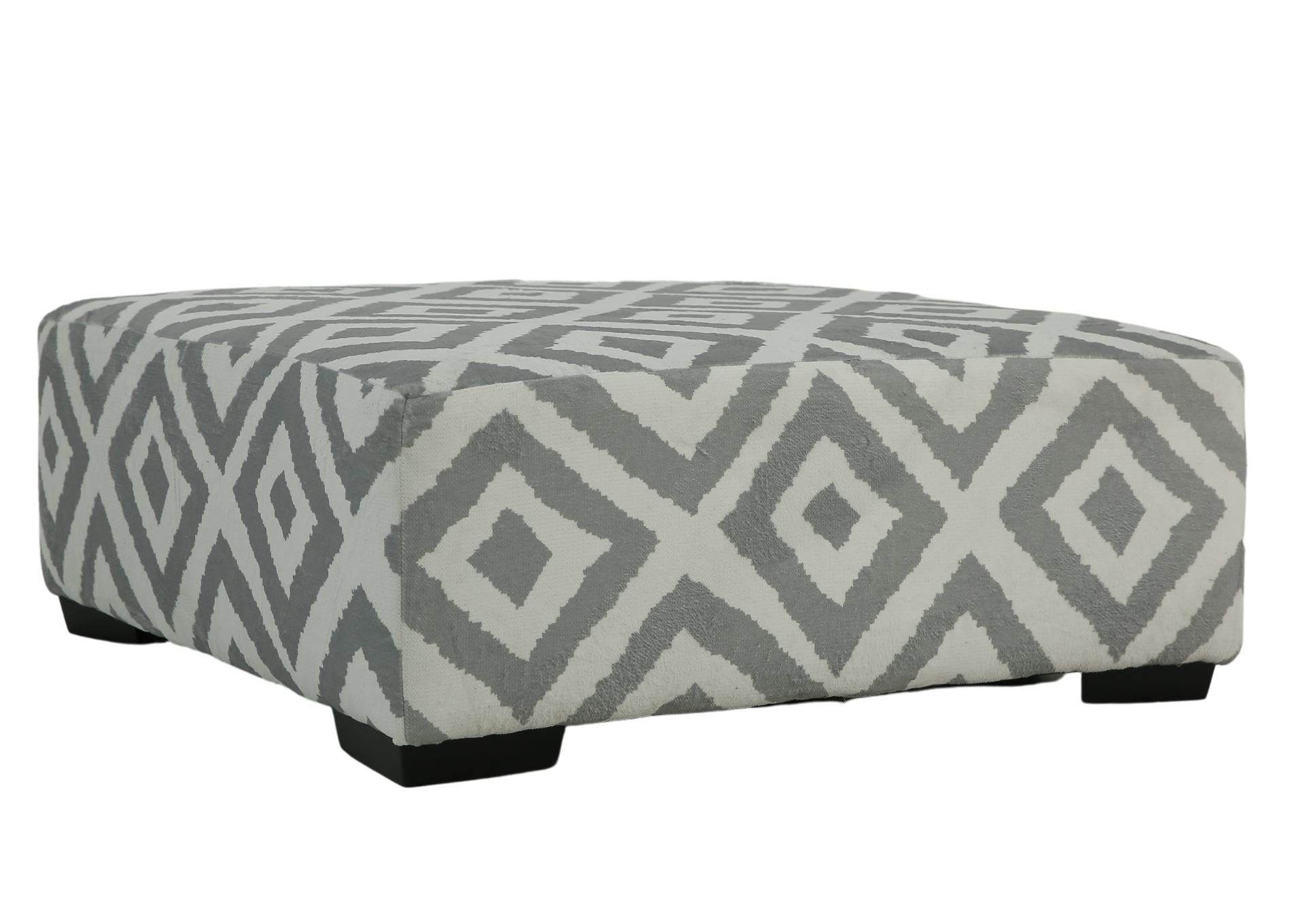Mondo Ottoman - Silver - Additional View 1