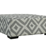 Mondo Ottoman - Silver - Additional View 1