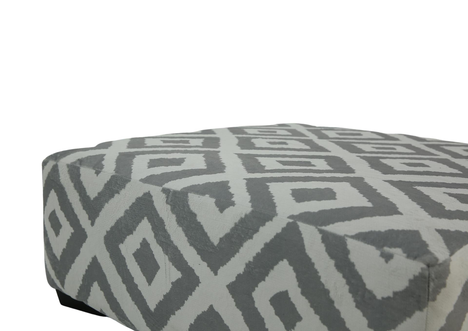 Mondo Ottoman - Silver - Additional View 2
