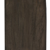 Ashley Furniture - DRELEY ACCENT CABINET - Dark Brown Glass|Wood|Metal - Cabinets - Additional View 4