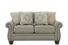 MALIBU PEWTER LOVESEAT