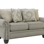 MALIBU PEWTER LOVESEAT - Additional View 1