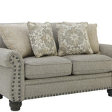 MALIBU PEWTER LOVESEAT - Additional View 1