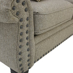 MALIBU PEWTER LOVESEAT - Additional View 3