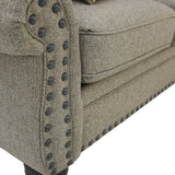 MALIBU PEWTER LOVESEAT - Additional View 3