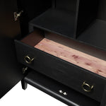 Bernards - ELURE ARMOIRE - Black Wood - Armoires - Additional View 3