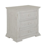 International Furniture Direct - TERRA WHITE NIGHTSTAND - Wood - Nightstands - Additional View 1
