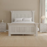 International Furniture Direct - TERRA WHITE NIGHTSTAND - Wood - Nightstands - Additional View 3
