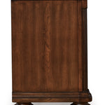 Ashley Furniture - LAVINTON NIGHTSTAND - Dark Brown Wood - Nightstands - Additional View 4