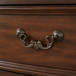Ashley Furniture - LAVINTON NIGHTSTAND - Dark Brown Wood - Nightstands - Additional View 7