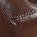 Ashley Furniture - MOMENTUM MAHOGANY LEATHER 2P POWER CONSOLE LOVESEAT - Dark Brown Leather Match - Loveseats - Additional View 6