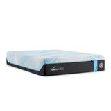 Tempur Sealy - Luxe Breeze 2.0 Soft Queen Mattress - Black|White Fabric - Mattresses - Additional View 1