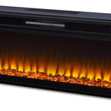 Ashley Furniture - ENTERTAINMENT ACCESSORIES WIDE FIREPLACE INSERT - Black Metal - Fireplace Inserts - Additional View 6