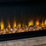 Ashley Furniture - ENTERTAINMENT ACCESSORIES WIDE FIREPLACE INSERT - Black Metal - Fireplace Inserts - Additional View 7