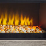 Ashley Furniture - ENTERTAINMENT ACCESSORIES WIDE FIREPLACE INSERT - Black Metal - Fireplace Inserts - Additional View 8