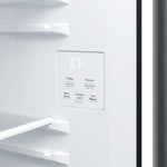 GE FINGERPRINT RESISTANT STAINLESS 28CU SIDE BY SIDE REFRIGERATOR WITH DISPENSER AND LED WALL - Pearl Silver - Refrigerators - Additional View 11