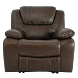 Easton Leather Recliner - Tobacco