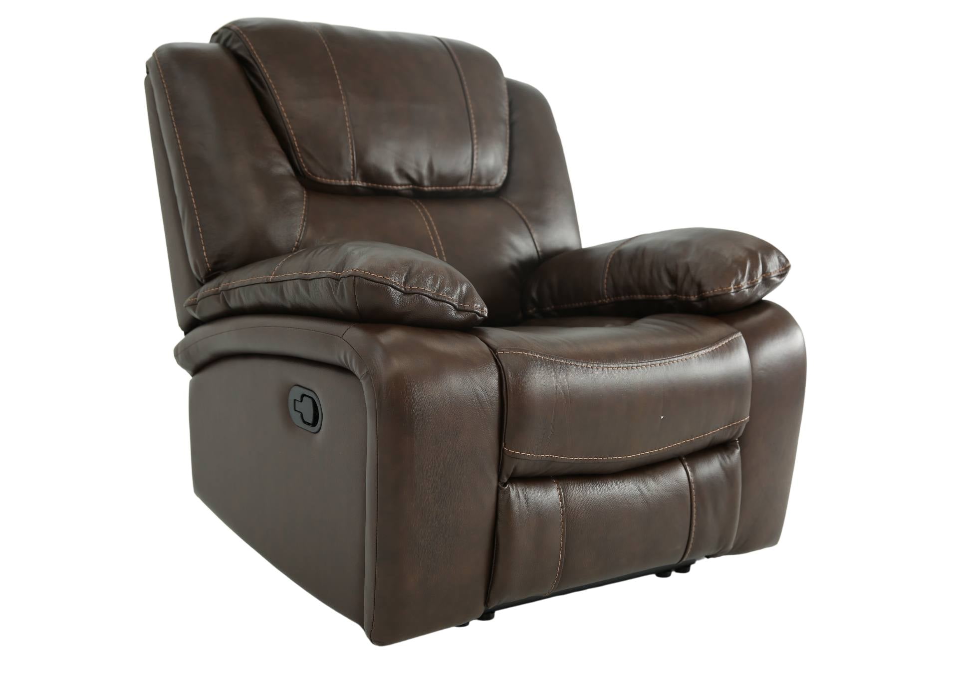 Easton Leather Recliner - Tobacco - Additional View 1
