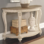 Ashley Furniture - REALYN SOFA TABLE - Light Brown Wood - Tables - Additional View 1