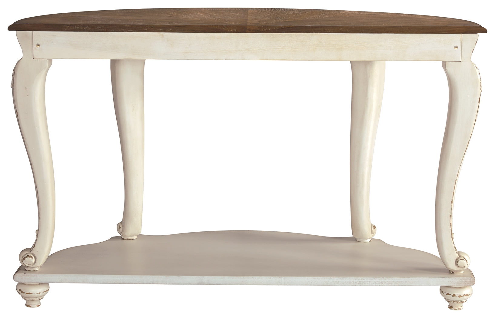 Ashley Furniture - REALYN SOFA TABLE - Light Brown Wood - Tables - Additional View 5
