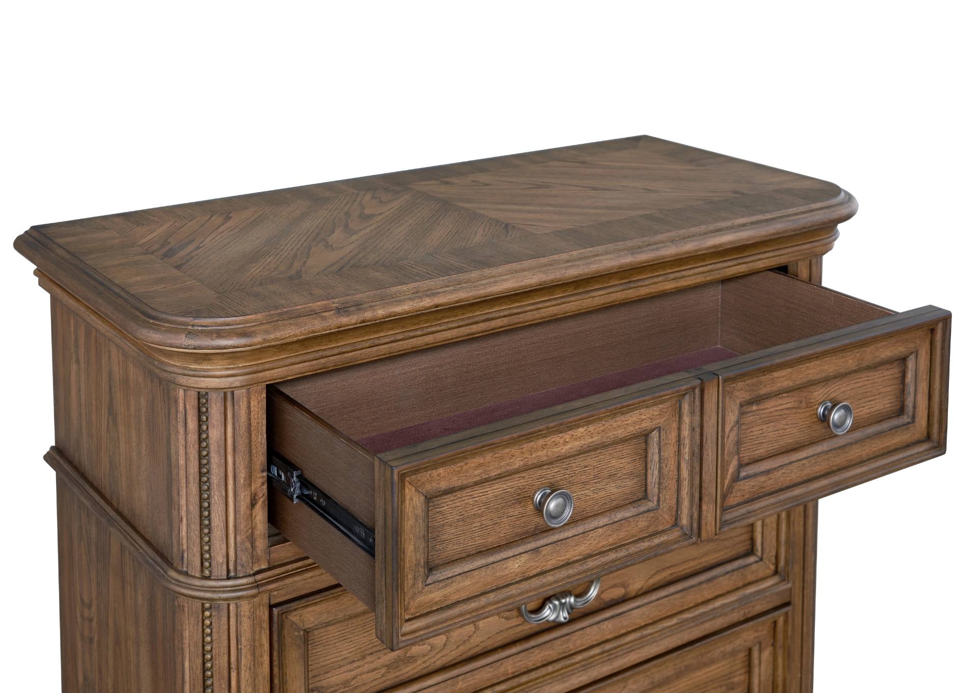 MALLORY LIGHT OAK CHEST - Additional View 2