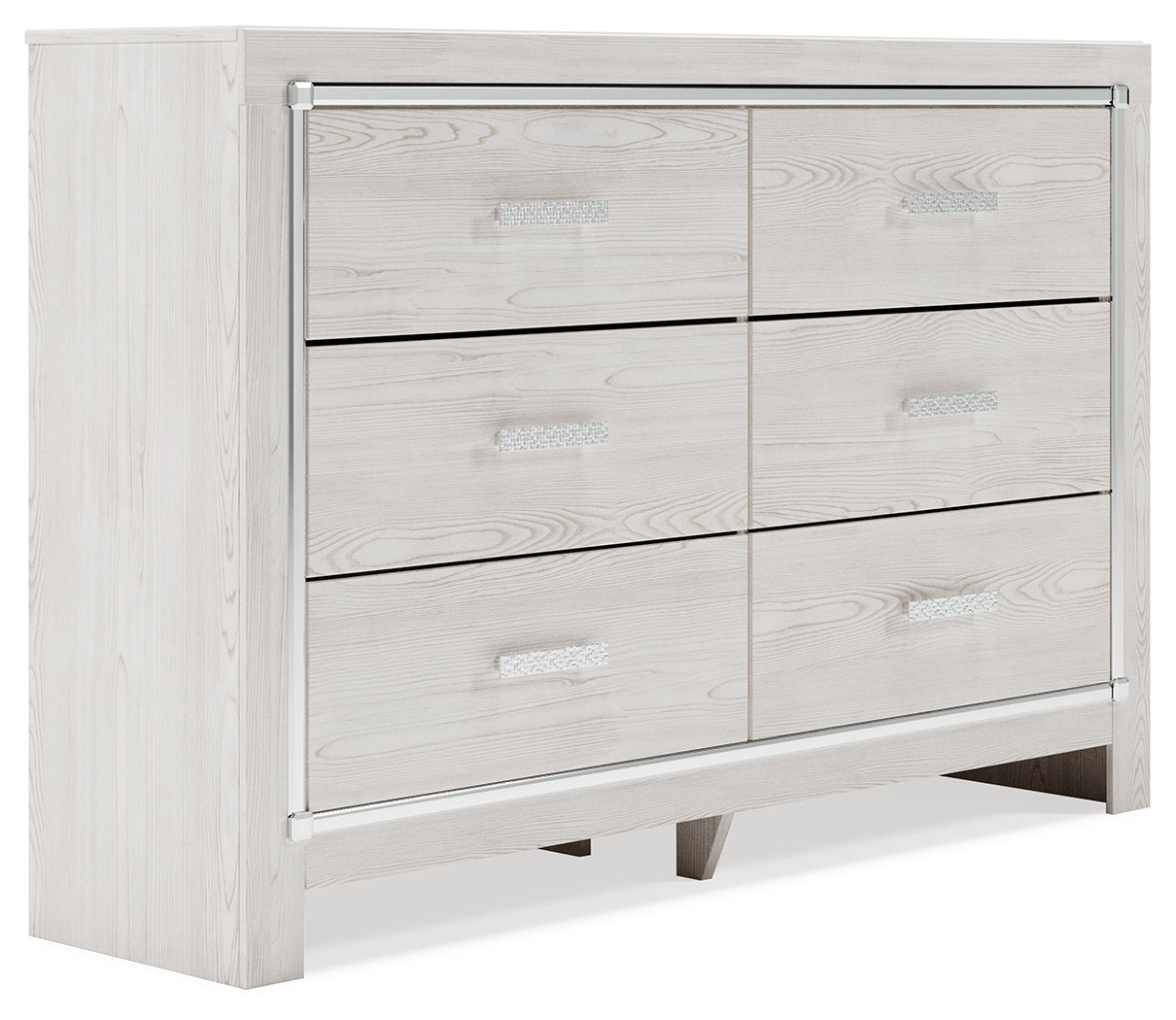 Ashley Furniture - Altyra White Dresser - Wood - Dresser & Mirror