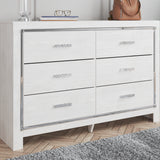 Ashley Furniture - Altyra White Dresser - Wood - Dresser & Mirror - Additional View 1
