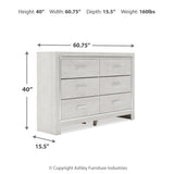 Ashley Furniture - Altyra White Dresser - Wood - Dresser & Mirror - Additional View 3