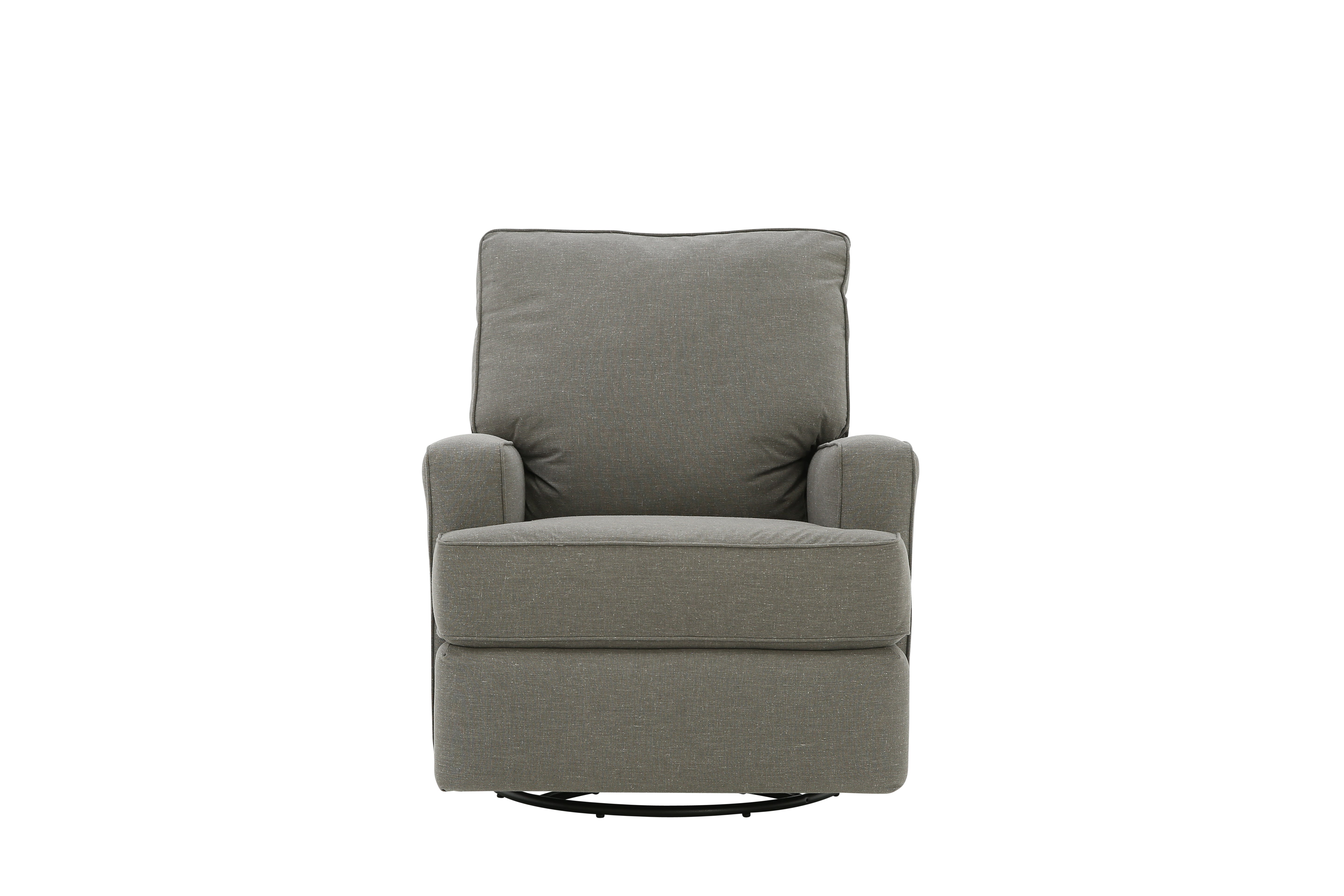 KERSEY CHARCOAL SWIVEL GLIDER RECLINER