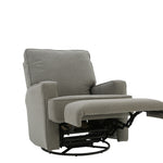 KERSEY CHARCOAL SWIVEL GLIDER RECLINER - Additional View 2