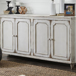 Ashley Furniture - MIRIMYN ANTIQUE WHITE DOOR ACCENT CABINET - Wood - Cabinets - Additional View 1