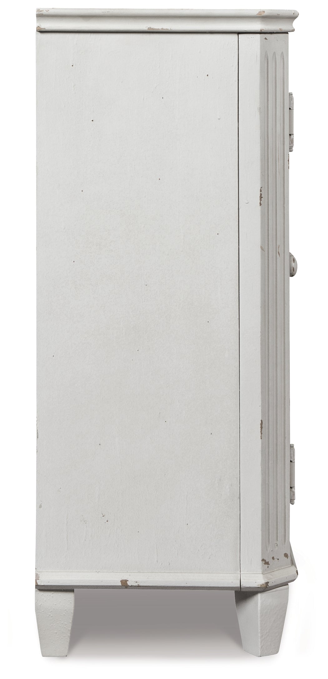 Ashley Furniture - MIRIMYN ANTIQUE WHITE DOOR ACCENT CABINET - Wood - Cabinets - Additional View 4