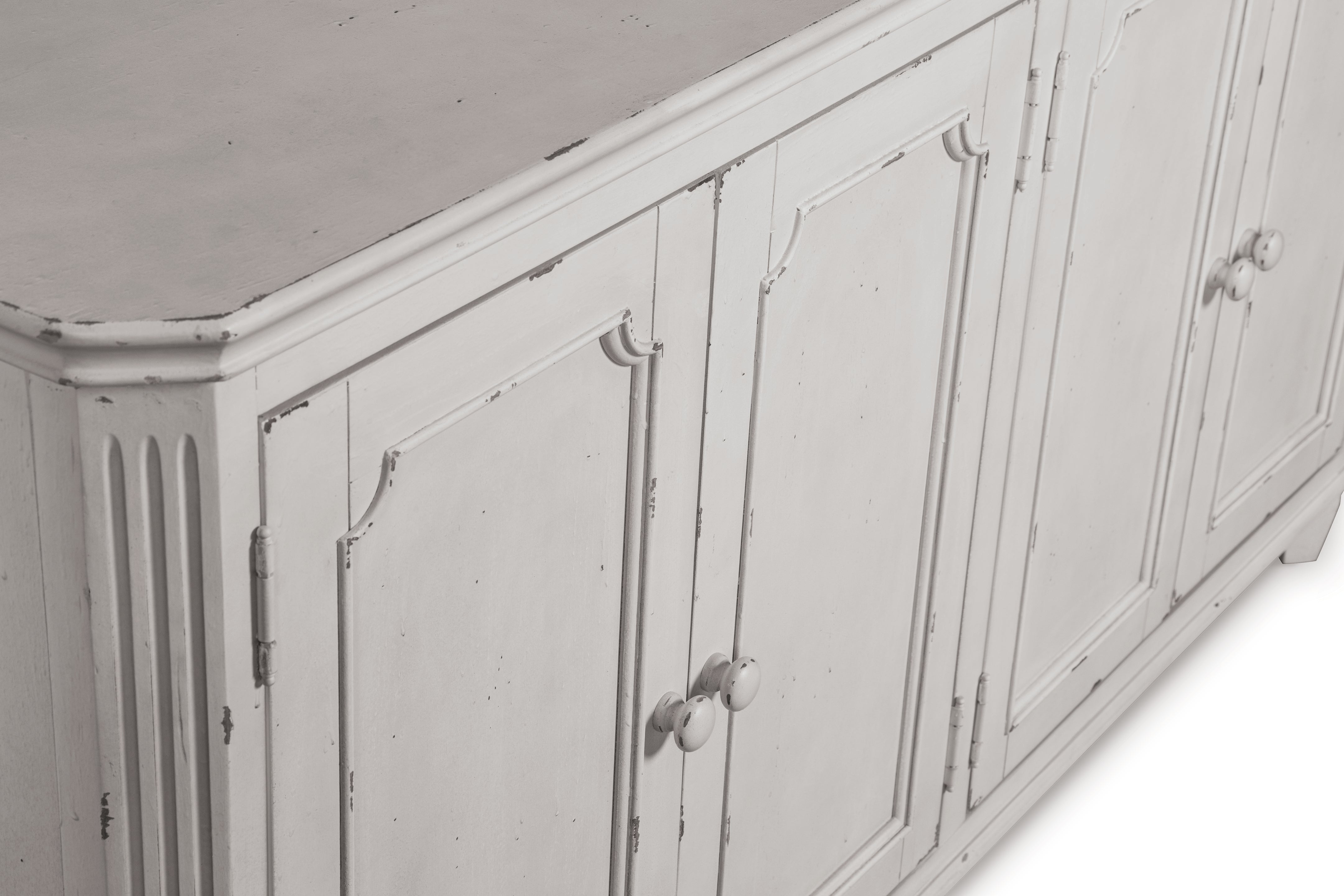 Ashley Furniture - MIRIMYN ANTIQUE WHITE DOOR ACCENT CABINET - Wood - Cabinets - Additional View 6