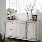 Ashley Furniture - MIRIMYN ANTIQUE WHITE DOOR ACCENT CABINET - Wood - Cabinets - Additional View 7