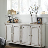 Ashley Furniture - MIRIMYN ANTIQUE WHITE DOOR ACCENT CABINET - Wood - Cabinets - Additional View 7