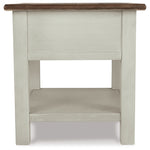 Ashley Furniture - BOLANBURG END TABLE - White Wood - Tables - Additional View 4