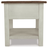 Ashley Furniture - BOLANBURG END TABLE - White Wood - Tables - Additional View 4