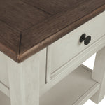 Ashley Furniture - BOLANBURG END TABLE - White Wood - Tables - Additional View 5