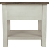 Ashley Furniture - BOLANBURG END TABLE - White Wood - Tables - Additional View 8