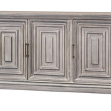 Grace Costell 3 Door Console - Gray