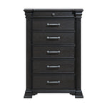 Elements International - KINGS COURT BLACK CHEST - Wood - Chests - Additional View 2