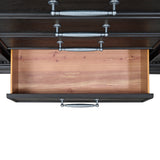 Elements International - KINGS COURT BLACK CHEST - Wood - Chests - Additional View 7