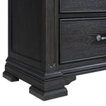 Elements International - KINGS COURT BLACK CHEST - Wood - Chests - Additional View 8