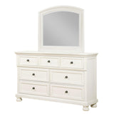 Kingsman Dresser And Mirror - White