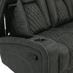 ABILENE GRANITE RECLINING SOFA WITH DROP DOWN TABLE - Additional View 5